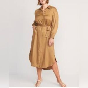 Old Navy button down shirt dress